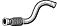 FONOS 10564 Exhaust Pipe